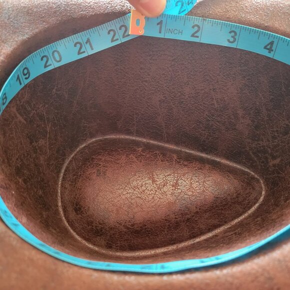 Leather Cowboy Hat - Picture 10 of 11